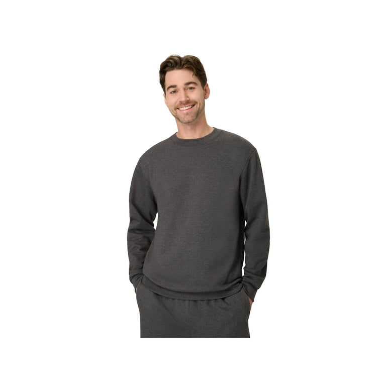 Hanes Men's Big Men's Essentials Fleece Crewneck Sweatshirt