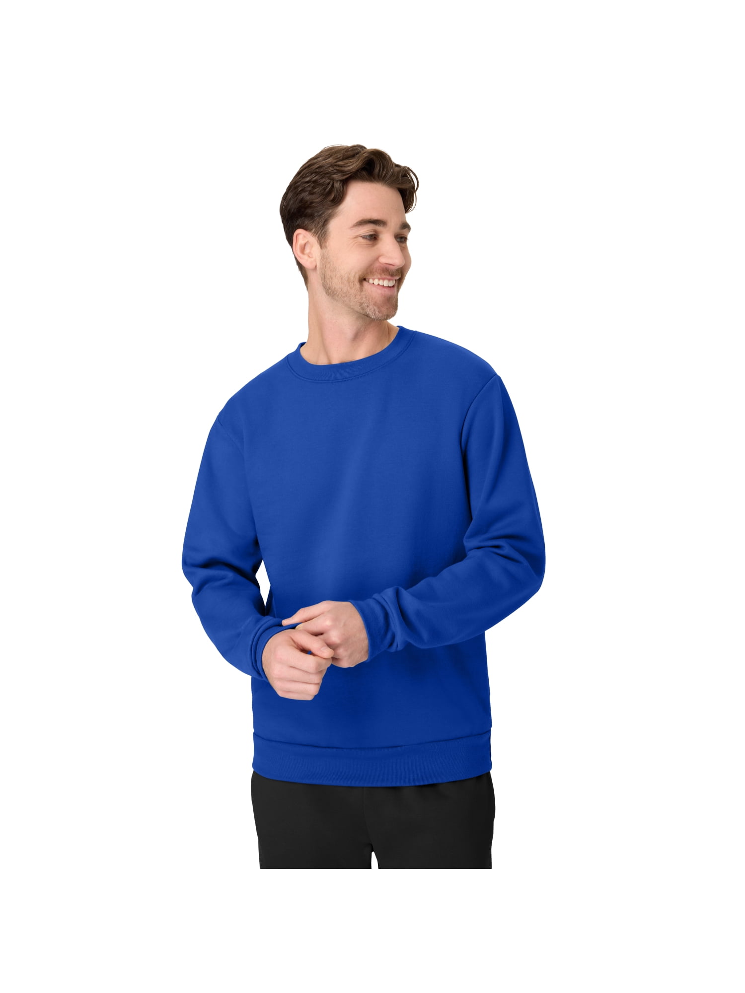 Hanes Men's & Big Men's Essentials Fleece Crewneck Sweatshirt