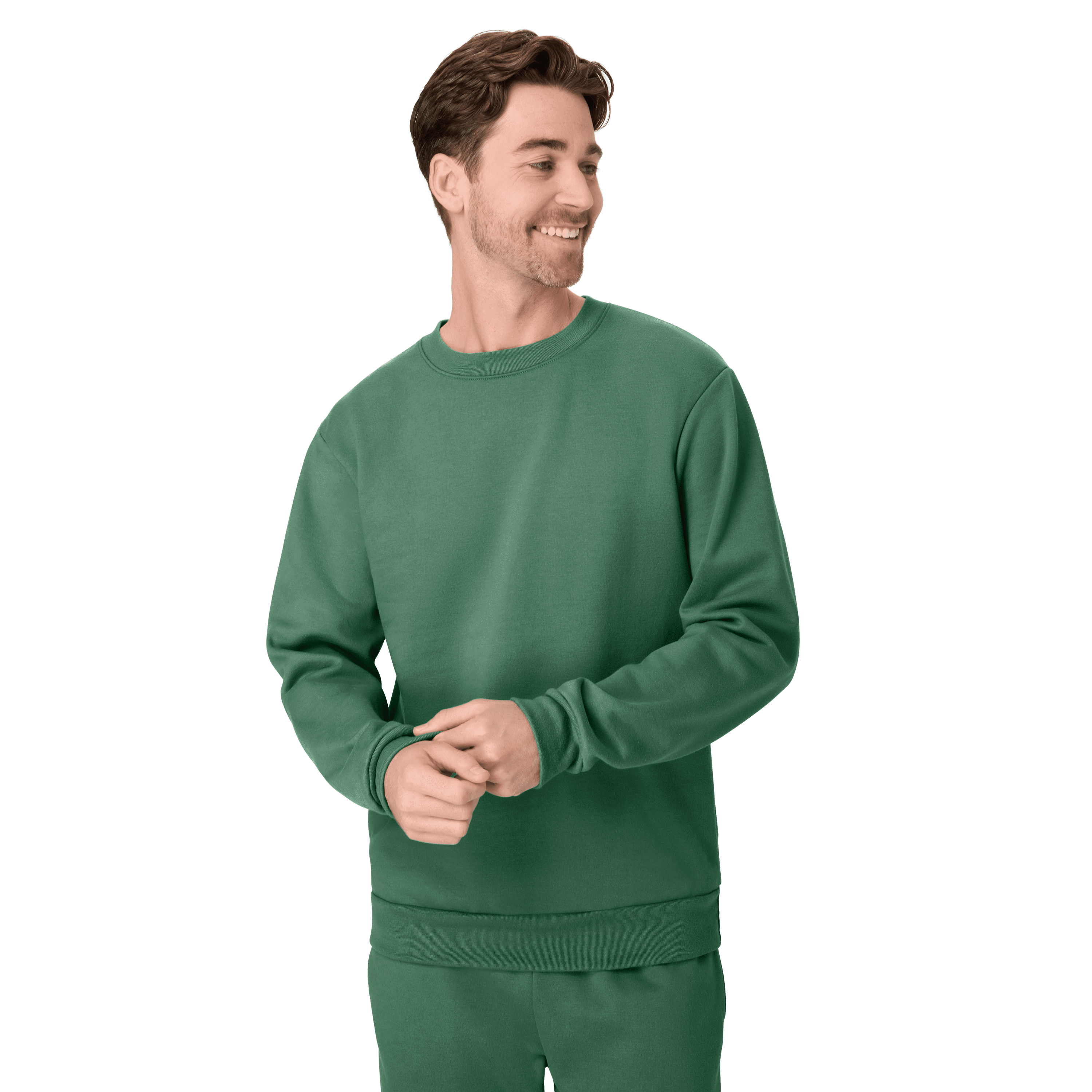 Men's & Big Men's Essentials Fleece Crewneck Sweatshirt, Sizes S-5XL