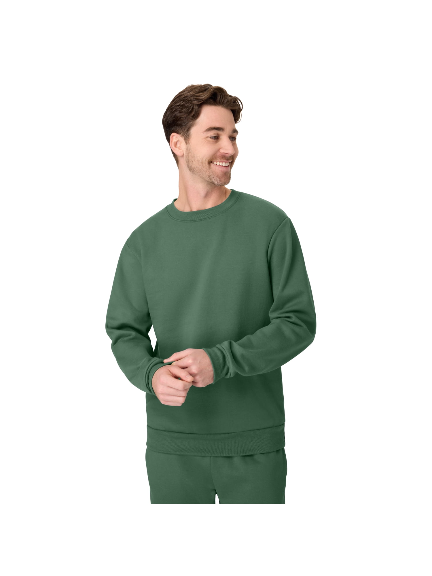 Hanes Men's & Big Men's Essentials Fleece Crewneck Sweatshirt