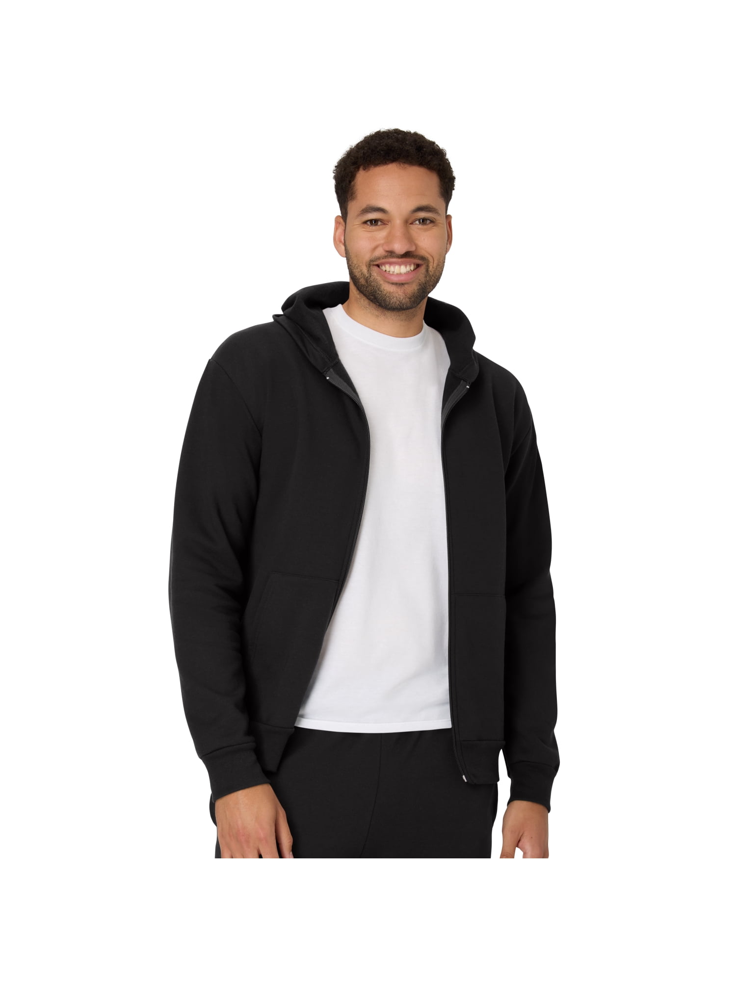 Hanes Men's & Big Men's Essentials Fleece Full-Zip Hoodie Sweatshirt, Sizes S-5XL