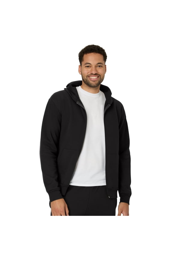 Men's & Big Men's Essentials Fleece Full-Zip Hoodie Sweatshirt, Sizes S-5XL