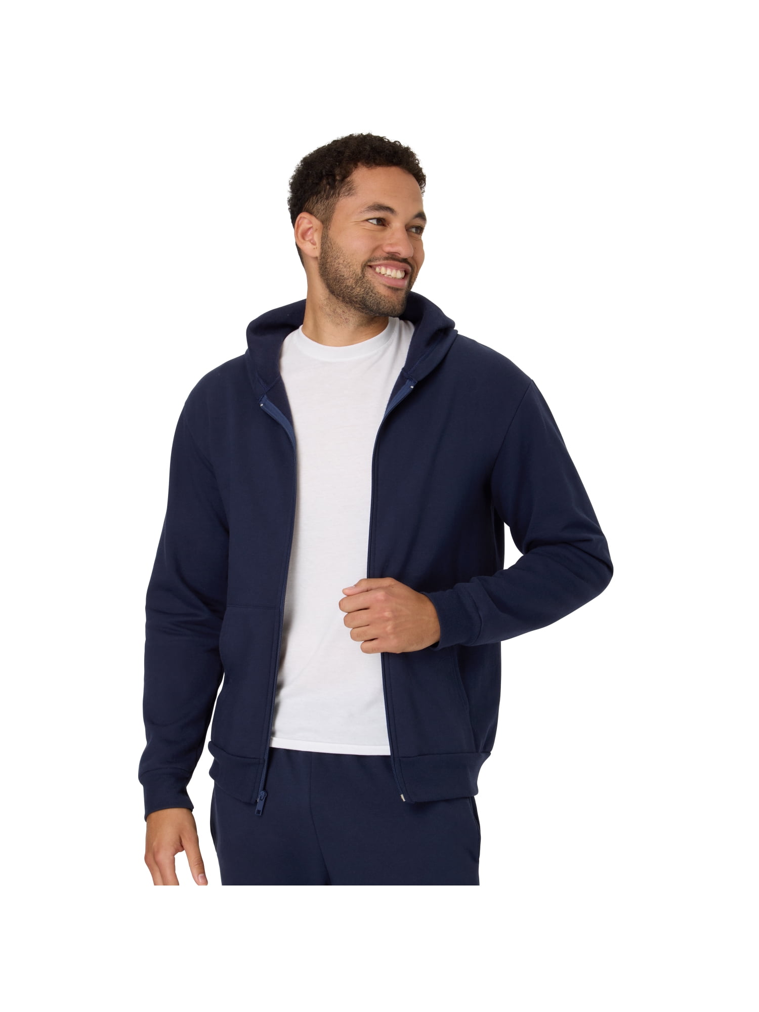 Hanes Men's & Big Men's Essentials Fleece Full-Zip Hoodie Sweatshirt, Sizes S-5XL