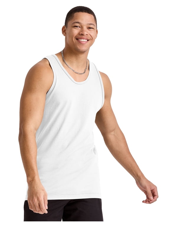 Essentials Tank Top 3-Pack, Midweight Cotton Tanks, Sleeveless Shirts