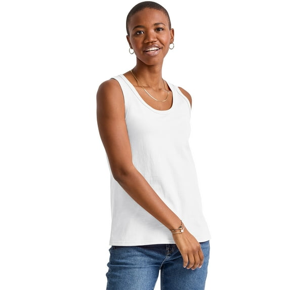 Hanes Essentials Tank Women’s Cotton Sleeveless Tee, Sizes XS-2XL