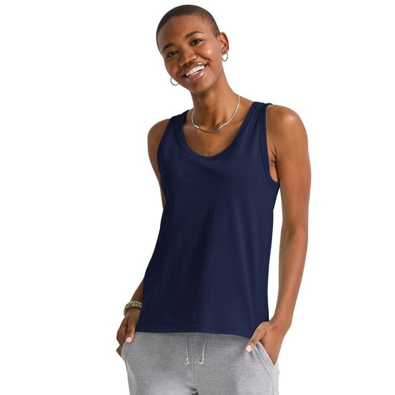 Hanes Essentials Tank Women’s Cotton Sleeveless Tee, Sizes XS-2XL
