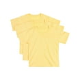 thumbnail image 1 of Hanes Essentials Toddler Cotton T-Shirt, Boys & Girls, 3-Pack Daffodil Yellow 3T, 1 of 3