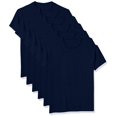 thumbnail image 1 of Hanes Essentials Toddler Cotton T-Shirt, Boys & Girls, 3-Pack Navy 2T, 1 of 3