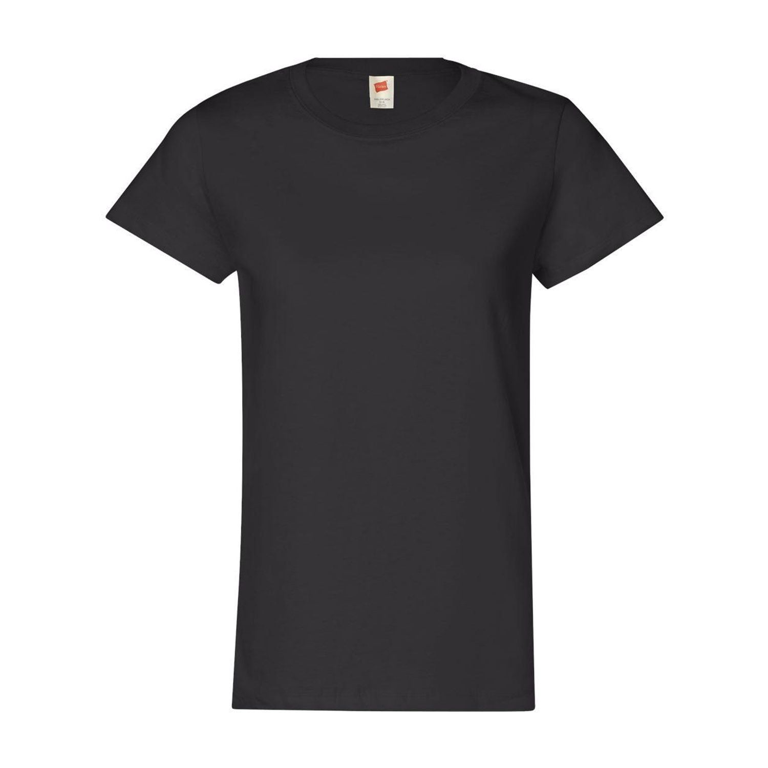 Hanes T-Shirt Womens Short Sleeve Crewneck  Relaxed Fit Jersey ComfortSoft  Cotton