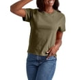 thumbnail image 1 of Hanes Essentials Women’s T-Shirt, 100% Cotton Classic-Fit Tee, 1 of 5
