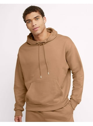 Hanes Shop Men s Hoodie Brown Walmart