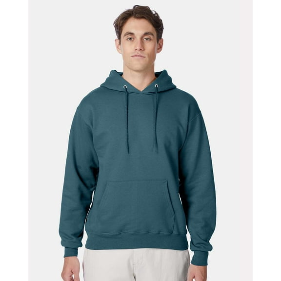 Hanes F170 Adult 9.7 oz Ultimate Cotton 90/10 Pullover Hooded Sweatshirt