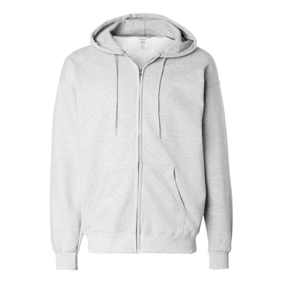 Hanes F280 Adult 9.7 oz. Ultimate Cotton 90/10 Full-Zip Hood