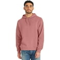 thumbnail image 1 of Hanes ComfortWash® Garment Dyed Fleece Hoodie Sweatshirt Mauve XL Men's, 1 of 2