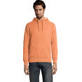 thumbnail image 1 of GDH450 Hanes Unisex Comfortwash Garment Dyed Fleece Hoodie Horizon Orange L, 1 of 6
