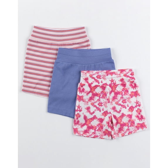 Hanes Flexy Baby Knit Shorts 3-Pack 4-Way Stretch Boys & Girls