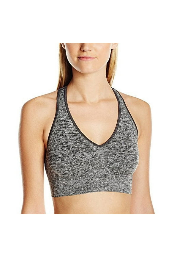 Get Cozy Racerback Pullover ComfortFlex Fit® Wirefree Bra Gravel Grey Heather L Women's