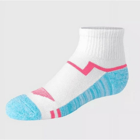 Hanes Girls' 12pk Ankle Socks - Assorted Colors May Vary S - L