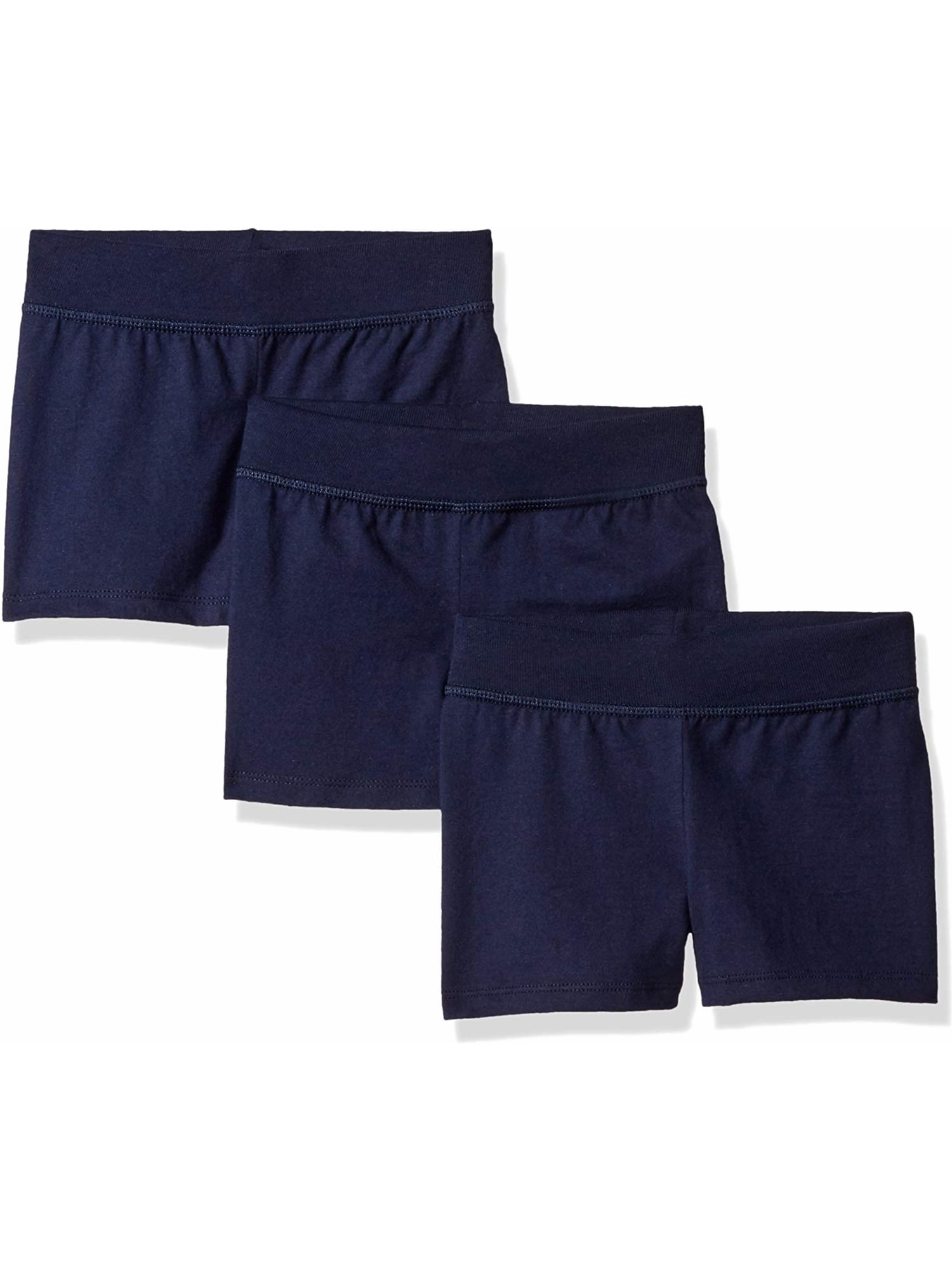Hanes Girls 4 16 Basic Jersey Shorts 3 pack