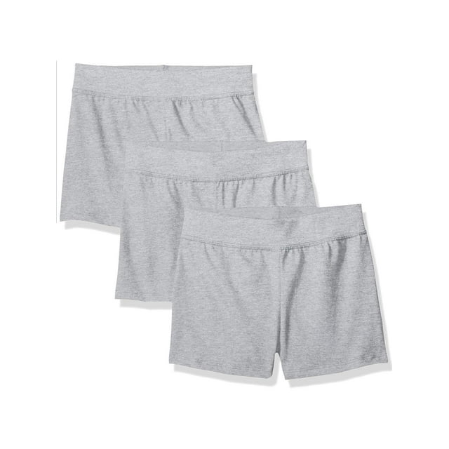 Hanes Girls 4-16 Basic Jersey Shorts, 3-pack - Walmart.com