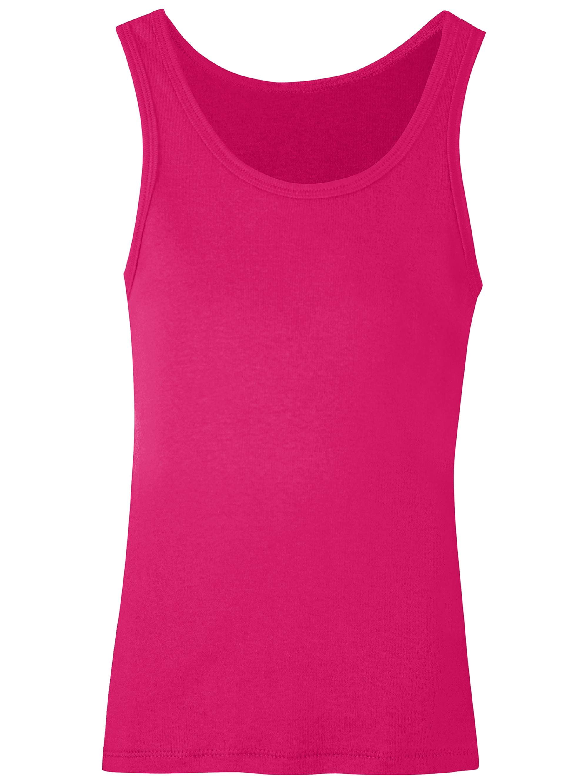 Hanes Girls' Rib Tank Top