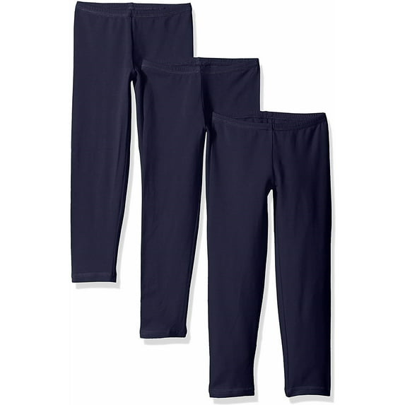 Hanes Girls Ankle Length Leggings, 3-Pack, Sizes 4-16