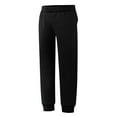 thumbnail image 1 of Hanes EcoSmart Girls' Jogger Sweatpants Black L, 1 of 2