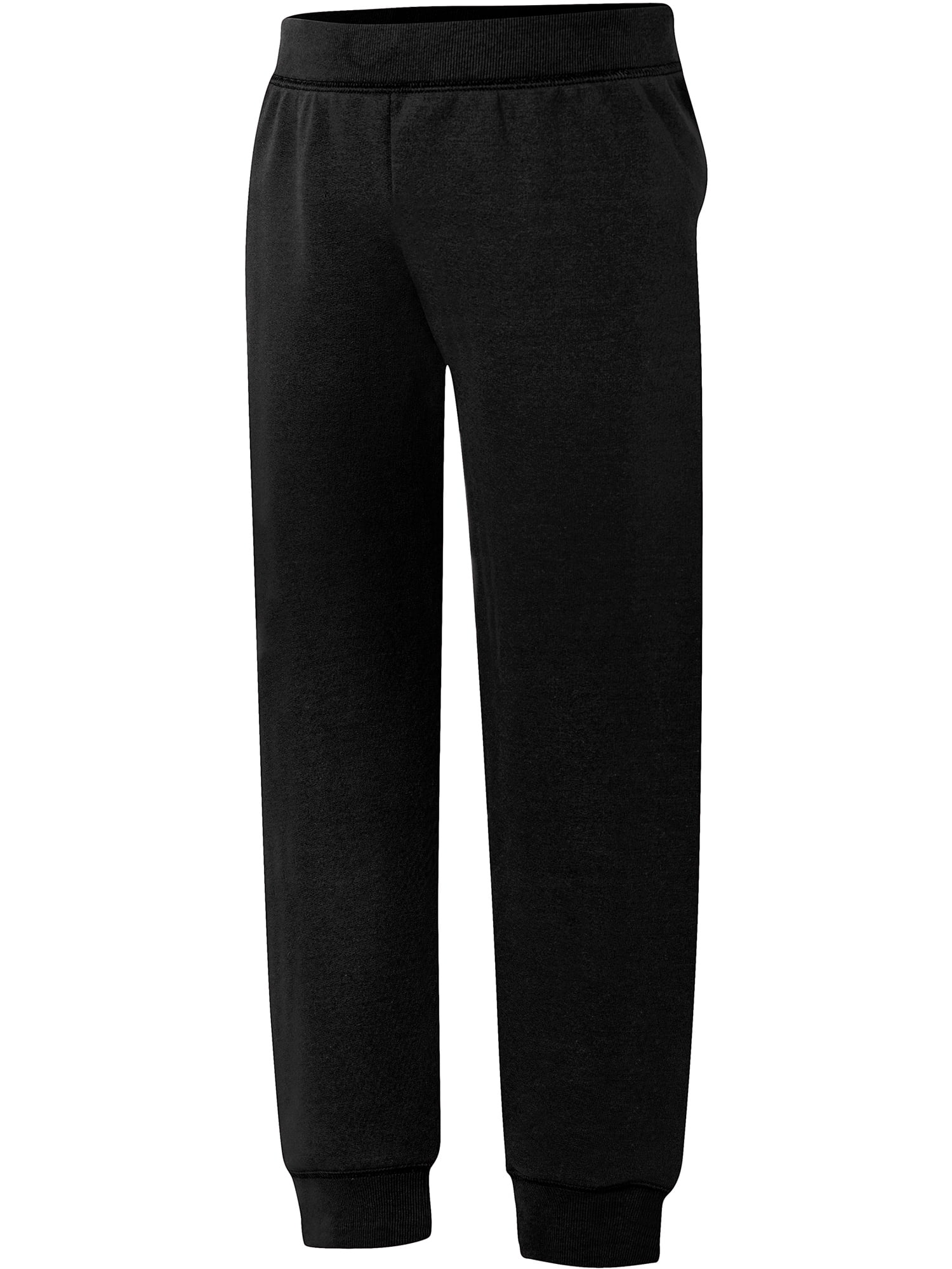 Hanes Women's Black Ecosmart Fleece Sweatpants Size 12-14 Large