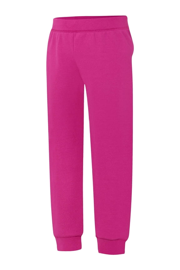 Girls ComfortSoft Eco Smart Fleece Jogger Sweatpants, Sizes 4-16