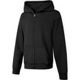 thumbnail image 1 of Hanes Girls ComfortSoft Eco Smart Full-Zip Hoodie Sweatshirt, Sizes 4-16, 1 of 4