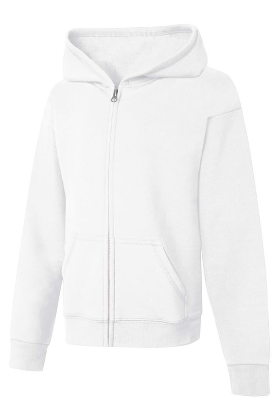 Girls ComfortSoft Eco Smart Full-Zip Hoodie Sweatshirt, Sizes 4-16