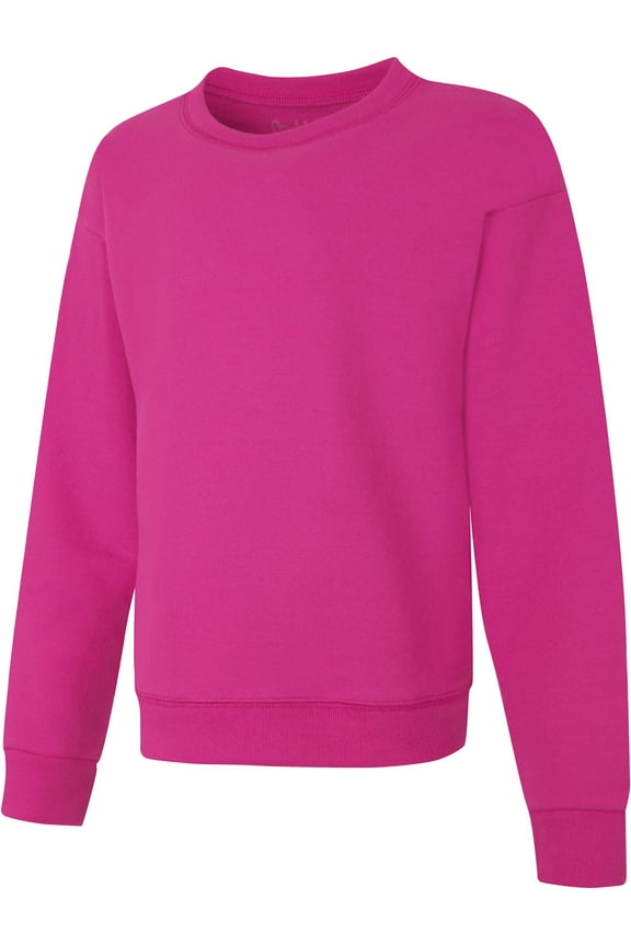 Girls ComfortSoft Eco Smart Girls Crewneck Sweatshirt, Sizes 4-16