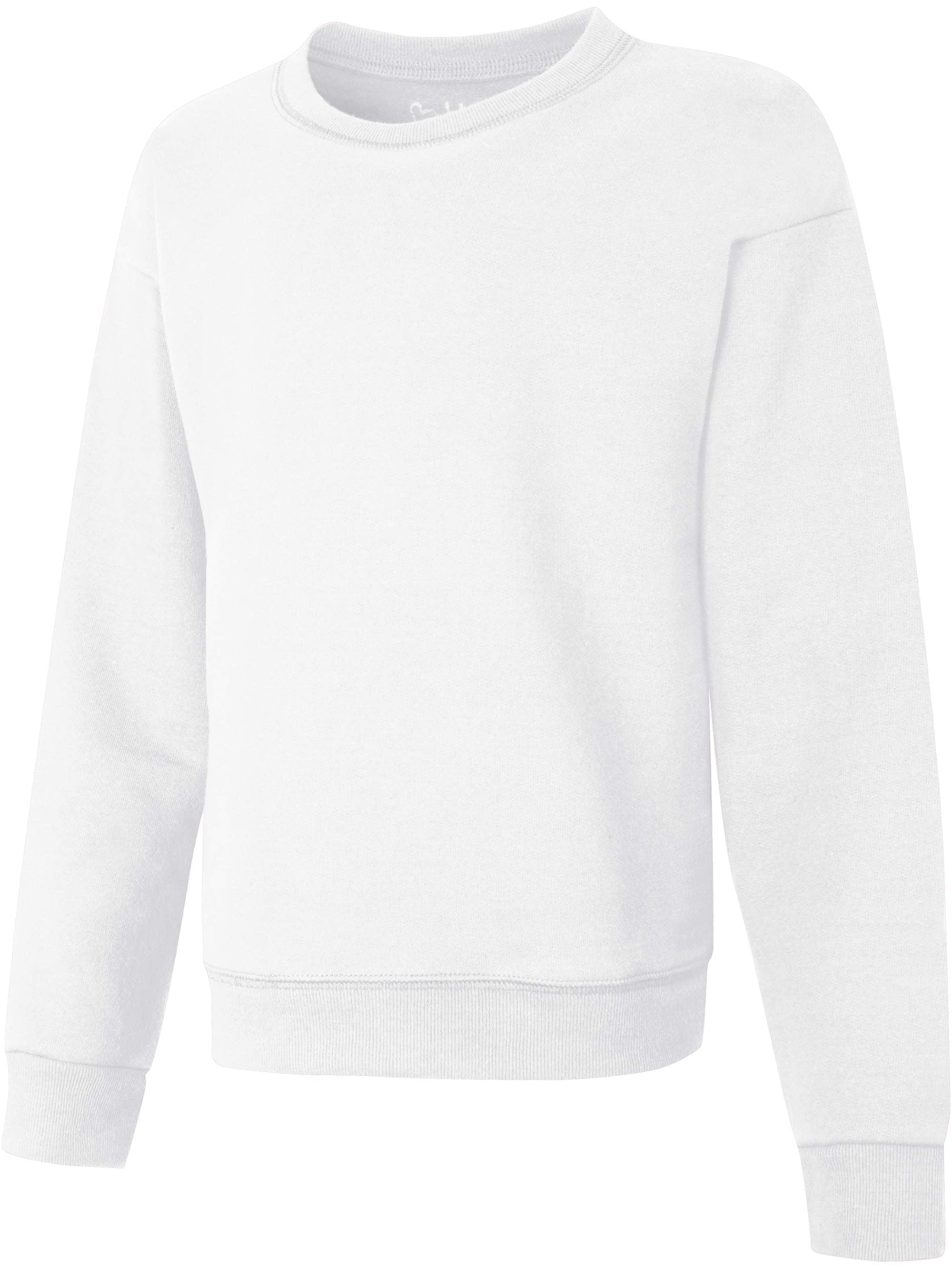 Hanes Girls ComfortSoft Eco Smart Girls Crewneck Sweatshirt Sizes 4 16