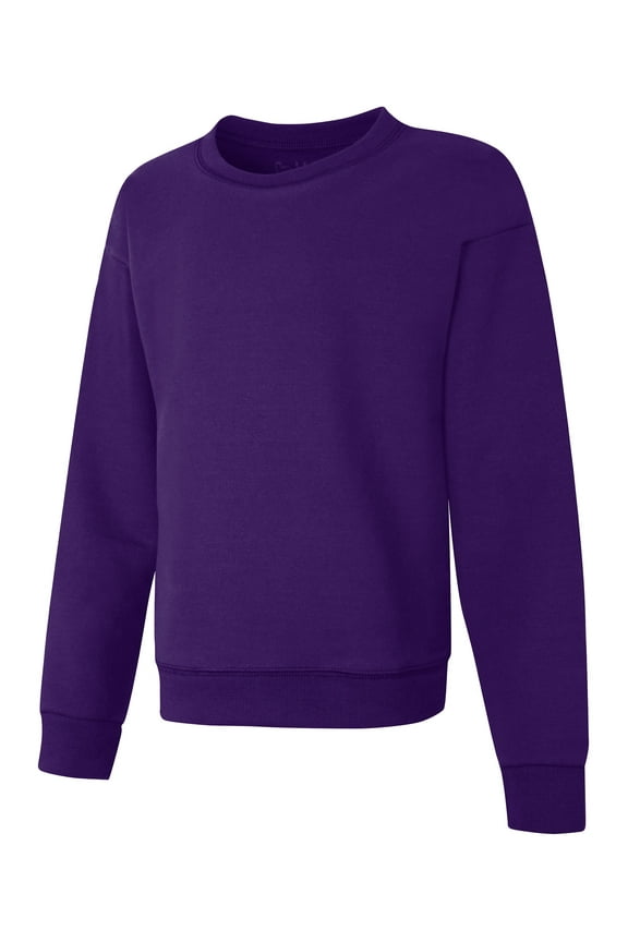 EcoSmart Girls' Fleece Sweatshirt Purple Thora XL