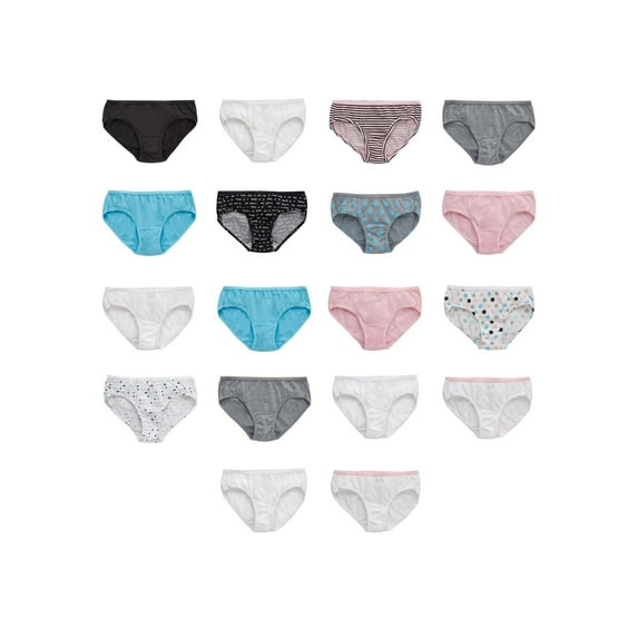 Hanes Girls Core Cotton Hipster 14+4pk