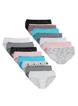 Fruit of the Loom Girls Eversoft Signature Brief Panties 14+2