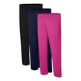 thumbnail image 1 of Hanes Girls Cotton Leggings, 3-Pack, Sizes 4-16, 1 of 3