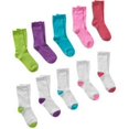 thumbnail image 1 of Hanes Girls' Crew Socks 10 Pack, 1 of 4