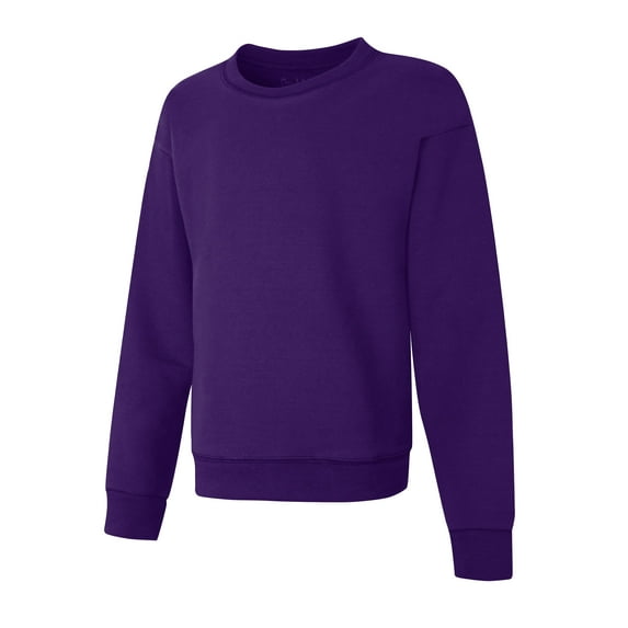 Hanes Girls' EcoSmart® Sweatshirt 2-Pack Purple Thora S