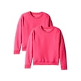 thumbnail image 1 of Hanes Girls' EcoSmart Sweatshirt 2-Pack, 1 of 4