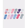 thumbnail image 1 of Hanes Girls' No Show Socks, Fashion Pack, 12-Pairs Assorted S, 1 of 5