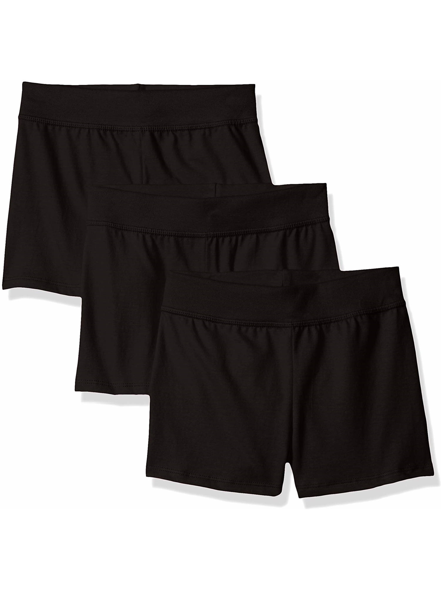 Hanes Girls Jersey Shorts, 3-Pack, Sizes 4-16 - Walmart.com