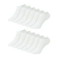 thumbnail image 1 of Low-Cut Socks, 12 Pairs, Moisture-Wicking Socks for Girls, Cushioned, 1 of 5