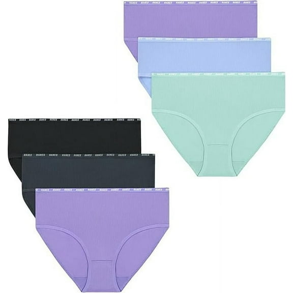 Hanes Girls Moves Breathable Stretch Tween Underwear, Assorted, Size: 6-16