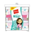 thumbnail image 1 of Girls' Assorted Low-Rise Briefs 9 Pack, 1 of 2