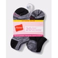thumbnail image 1 of Hanes Girls' No Show Socks, Super Value Pack, 20-Pairs Assorted L, 1 of 3