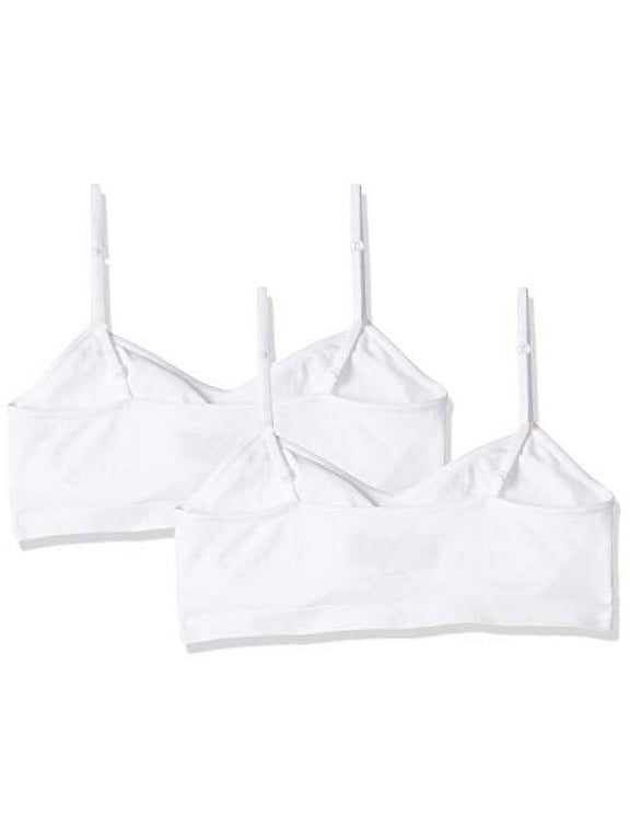 Girls' Seamless Molded Cup Wirefree Bra 2-Pack