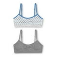 thumbnail image 1 of Hanes Girls Seamless Ruched Bra, 2-Pack, Sizes (S-XXL), 1 of 2