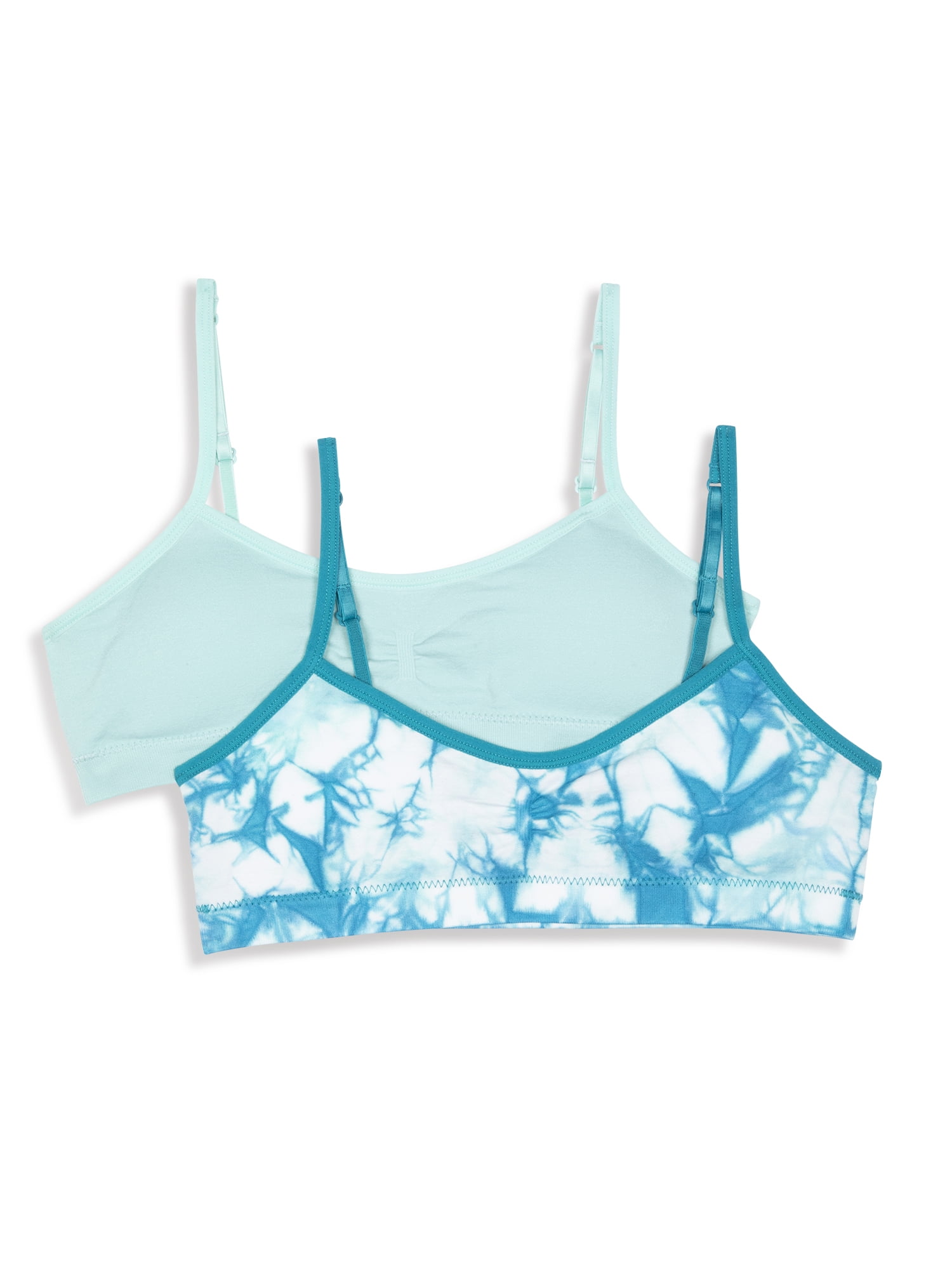 Girls Two Pack Hanes Bras, Size 34/L RN15763