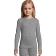 thumbnail image 1 of Hanes Girls' Space Dye Crewneck, 1 of 2